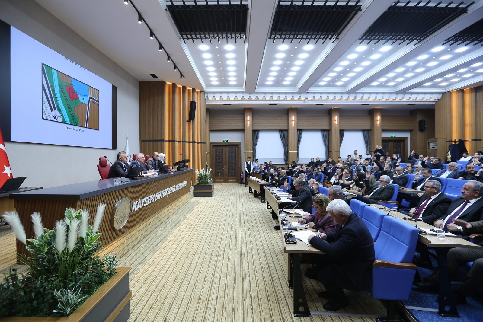 Kayseri Büyükşehir Belediye Meclisi’nin Şubat 2026 toplantısında 59 gündem maddesi