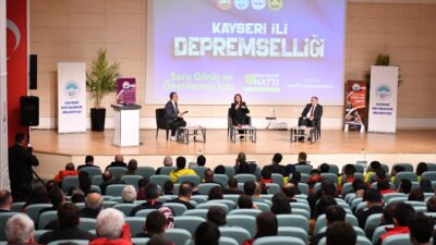 Kayseri’de düzenlenen “Kayseri İli Depremselliği” programında, kentin deprem riski uzman