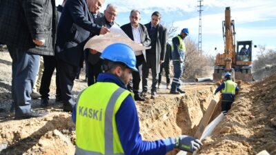 Kayseri Büyükşehir Belediyesi, 2025 yılında kent genelinde içme suyu altyapısını