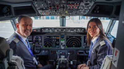 Semih ERSÖZLER/ANTALYA, (DHA)- ANTALYA'da yaşayan 42 yıllık kaptan pilot Ali