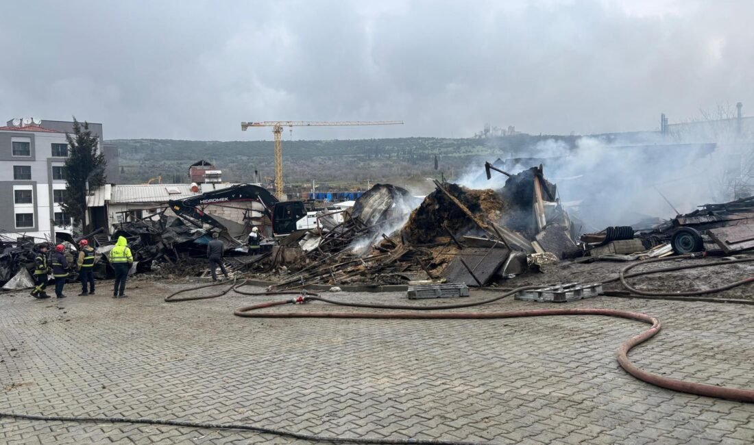 Erol POLAT/DİLOVASI(Kocaeli),(DHA) – KOCAELİ’nin Dilovası ilçesinde ahırda çıkan yangında 80