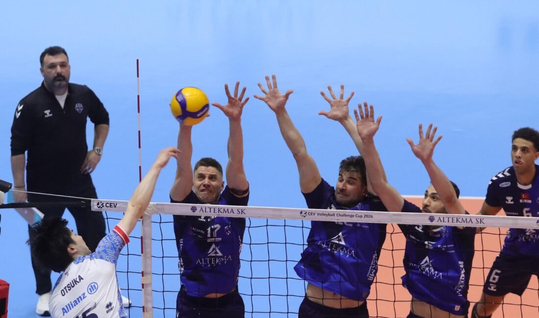 Mustafa KÖPRÜLÜ / İZMİR, (DHA)- 2026 CEV Challenge Kupası'nda yarı