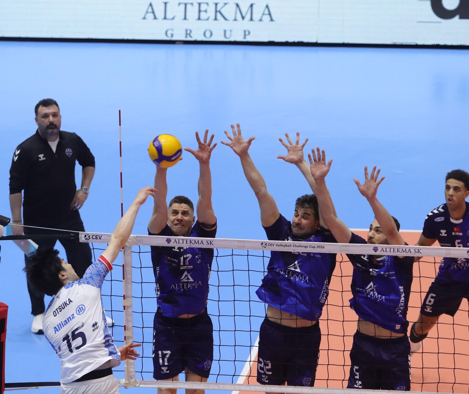 Mustafa KÖPRÜLÜ / İZMİR, (DHA)- 2026 CEV Challenge Kupası'nda yarı