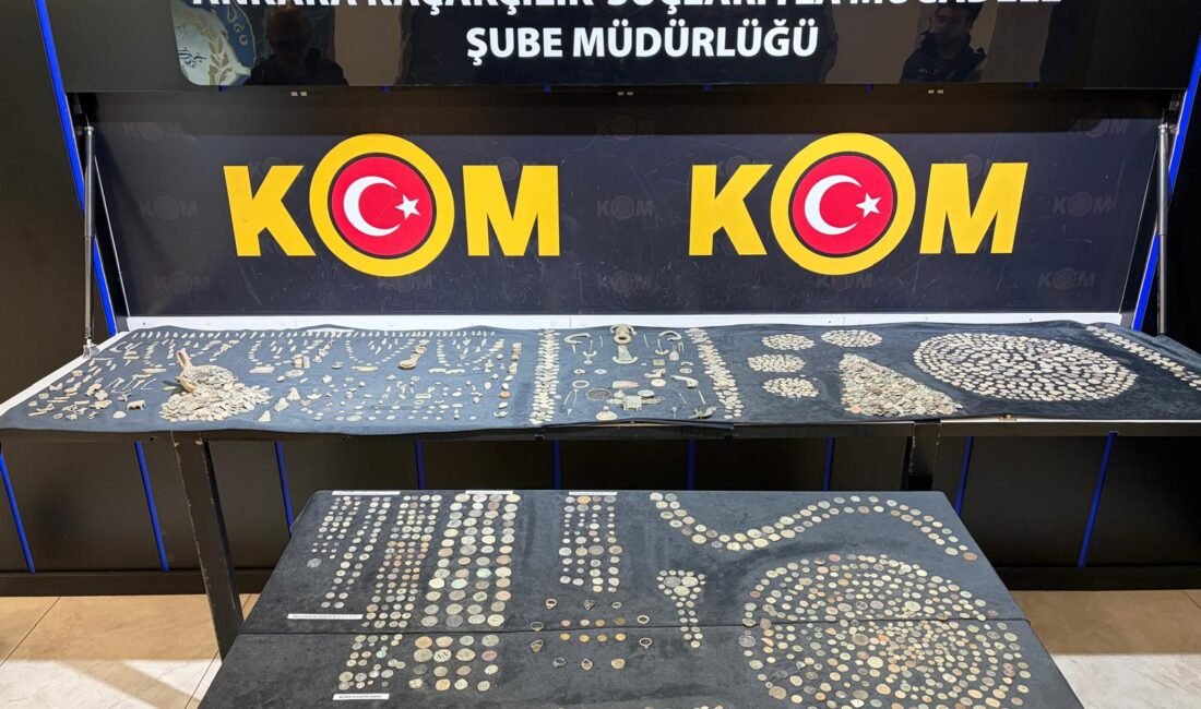 ANKARA, (DHA)- ANKARA'da 6 ay süren teknik ve fiziki takibin