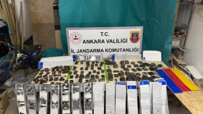 Umutcan ÖREN/ANKARA, (DHA)- ANKARA'da jandarma takımlarının düzenlediği operasyonda, 900 düzmece