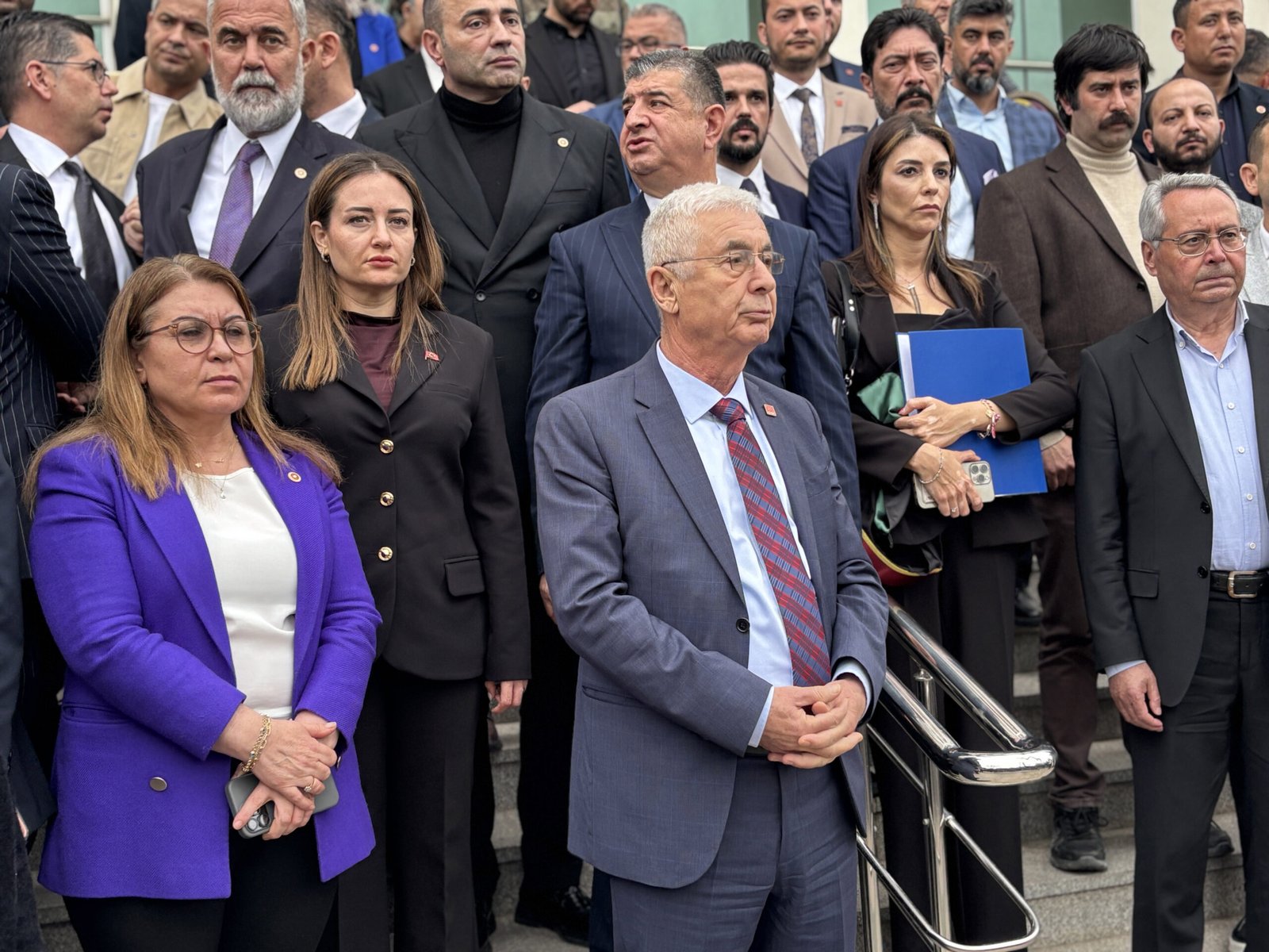 DURUŞMA SONRASI BASIN AÇIKLAMASI CHP Antalya İl Başkanı Nail Kamacı,