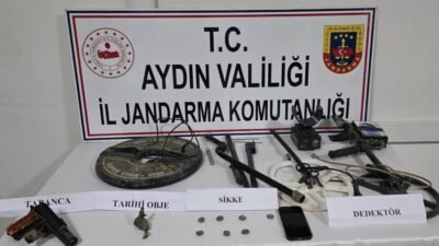 Burhan CEYHAN/AYDIN, (DHA)- AYDIN'ın Karacasu ilçesinde, konutuna yönelik operasyonda, tarihi