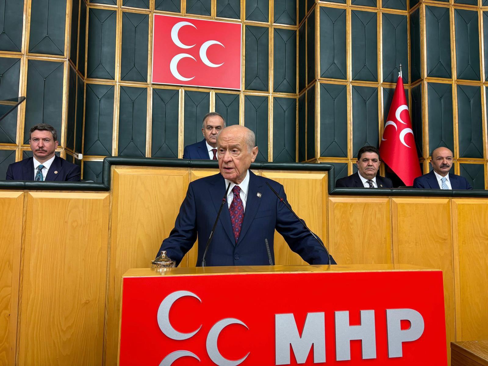 ANKARA, (DHA)- MHP Genel Başkanı Devlet Bahçeli, ABD-İsrail ve İran