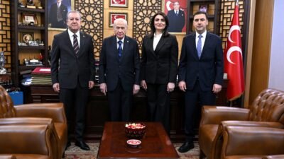 ANKARA, (DHA)- MİLLİYETÇİ Hareket Partisi (MHP) Genel Başkanı Devlet Bahçeli,