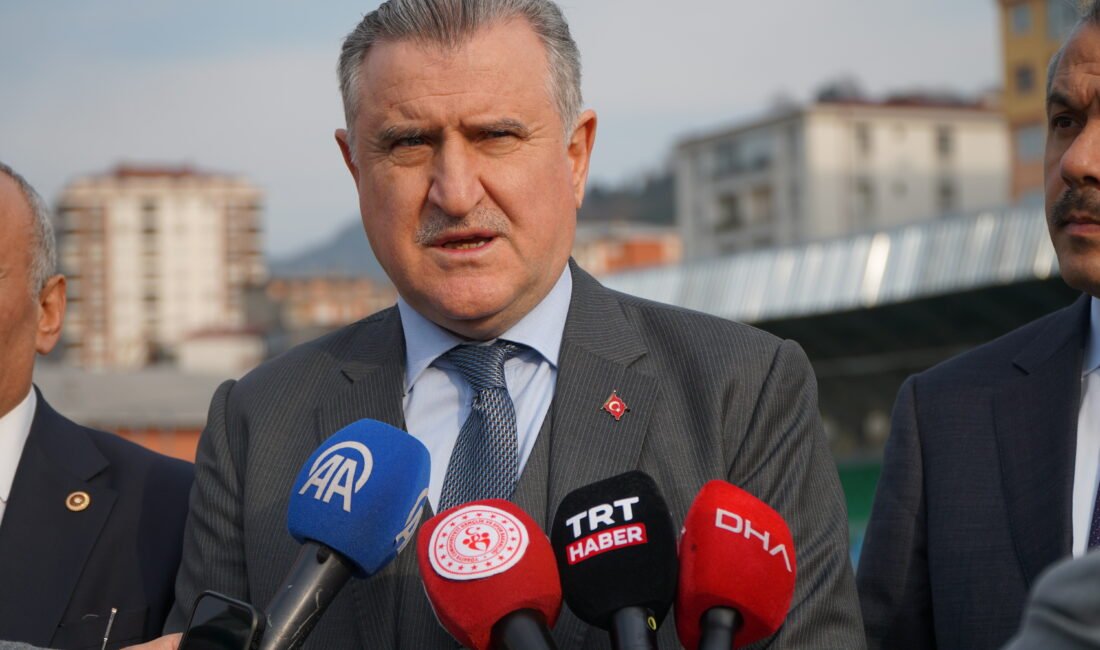 Mehmet Can PEÇE- Cevahir TOPALOĞLU/RİZE,(DHA)- GENÇLİK ve Spor Bakanı Osman