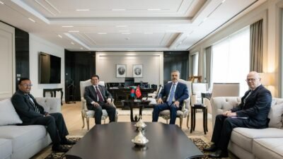 ANKARA, (DHA)- DIŞİŞLERİ Bakanı Hakan Fidan, Bangladeş Dışişleri Bakanı Khalilur
