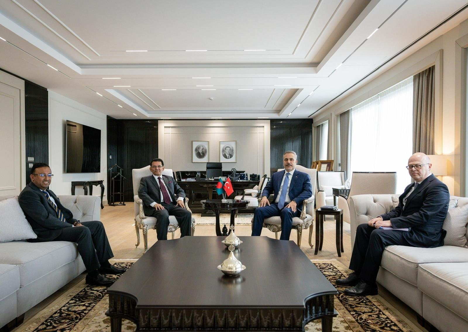 ANKARA, (DHA)- DIŞİŞLERİ Bakanı Hakan Fidan, Bangladeş Dışişleri Bakanı Khalilur