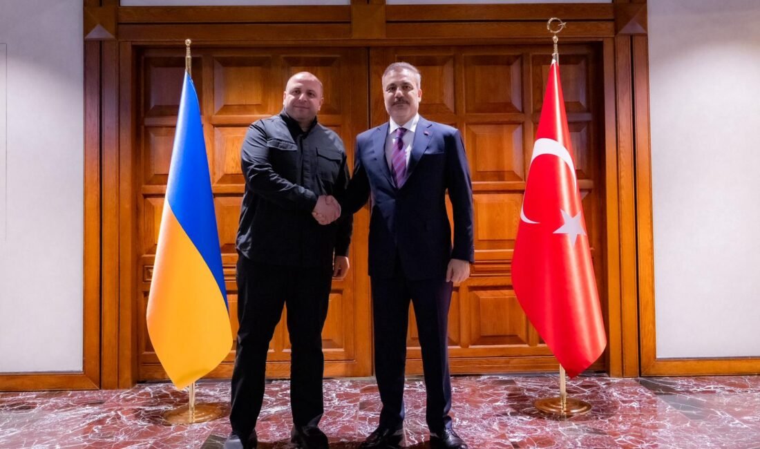 ANKARA, (DHA)- DIŞİŞERİ Bakanı Hakan Fidan, Ukrayna Milli Güvenlik ve