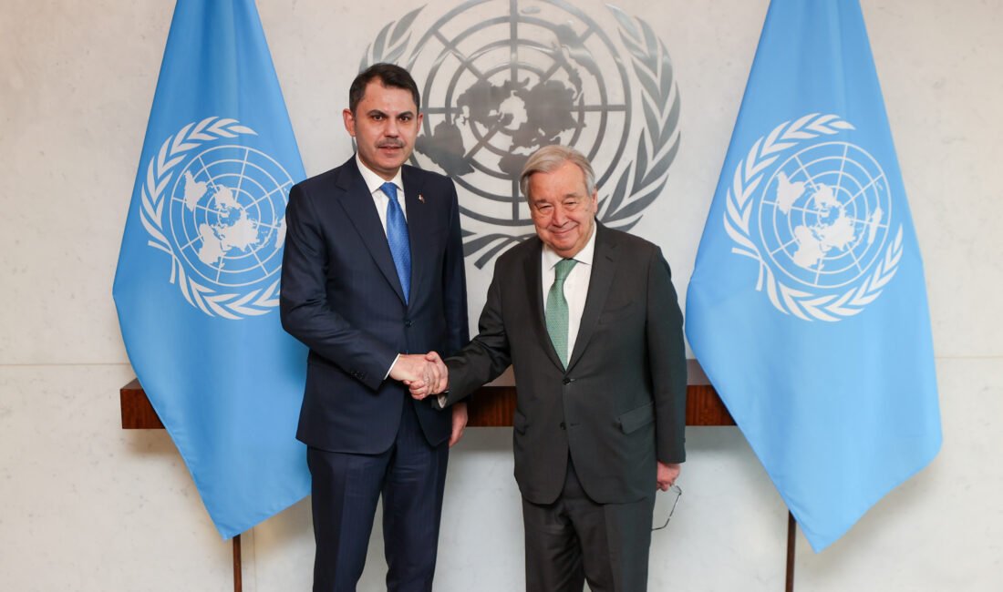 Bakan Kurum’dan ABD’de Sıfır Atık ve COP31 diplomasisi ABD, (DHA) - ÇEVRE, Şehircilik ve İklim Değişikliği Bakanı Murat