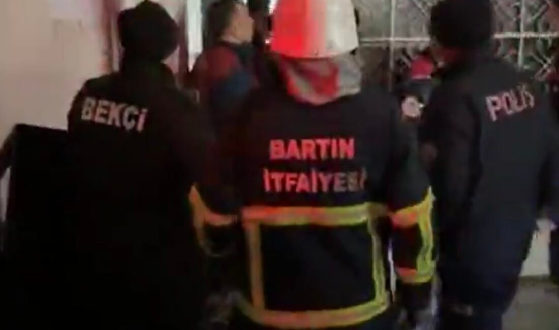 Ayhan ACAR/ BARTIN, (DHA)- BARTIN'da 4 katlı bir binanın bodrum