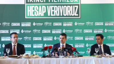 Gizem KARADAĞ-Celal ATALAY/ANKARA, (DHA)- ÇANKAYA Belediye Başkanı Hüseyin Can Güner,