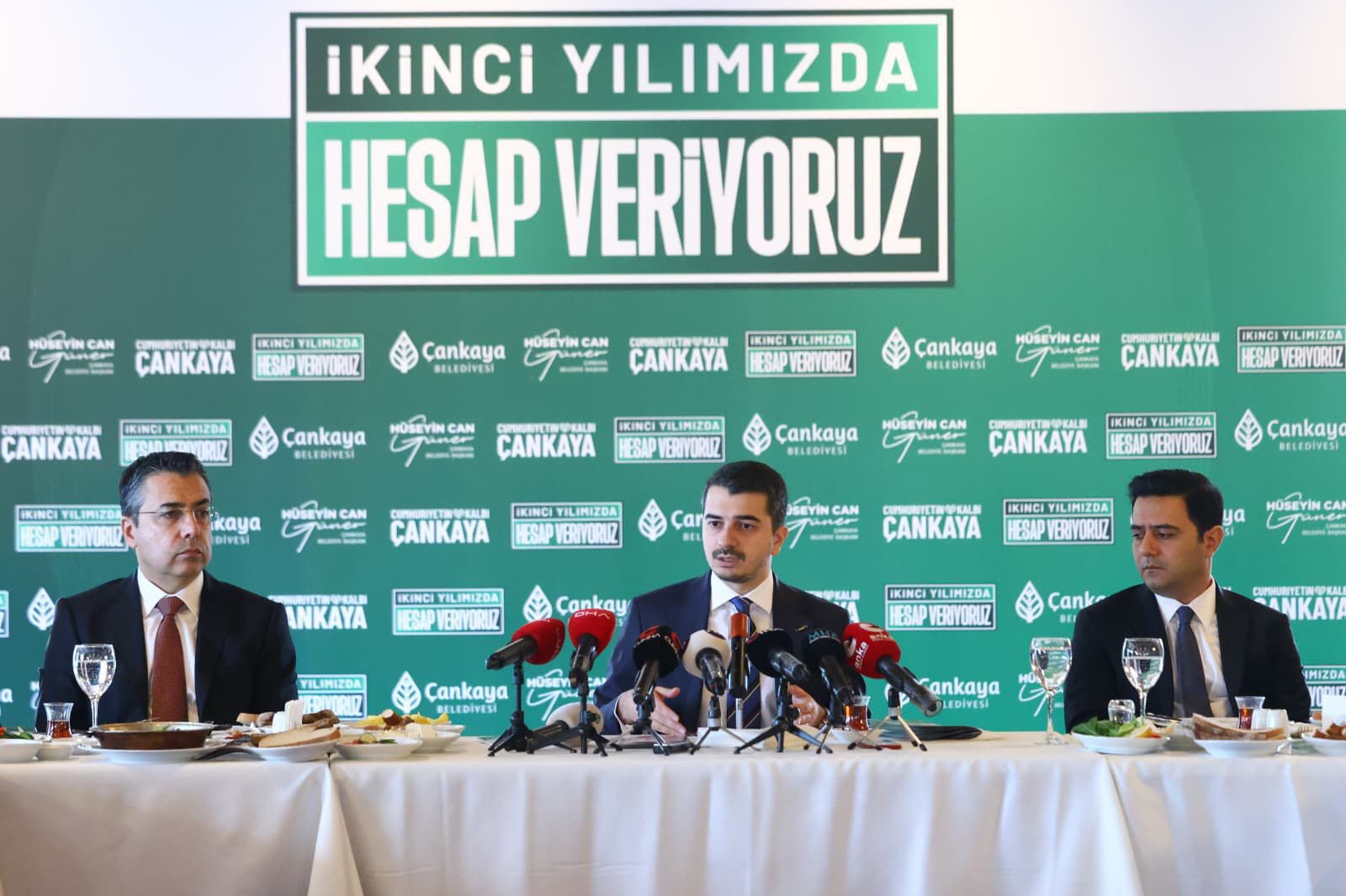 Gizem KARADAĞ-Celal ATALAY/ANKARA, (DHA)- ÇANKAYA Belediye Başkanı Hüseyin Can Güner,