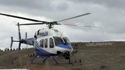 Ayşenur DEMİRTAŞ GÜL-Celal ATALAY/ANKARA, (DHA- ANKARA'da polisin helikopter desteği ile
