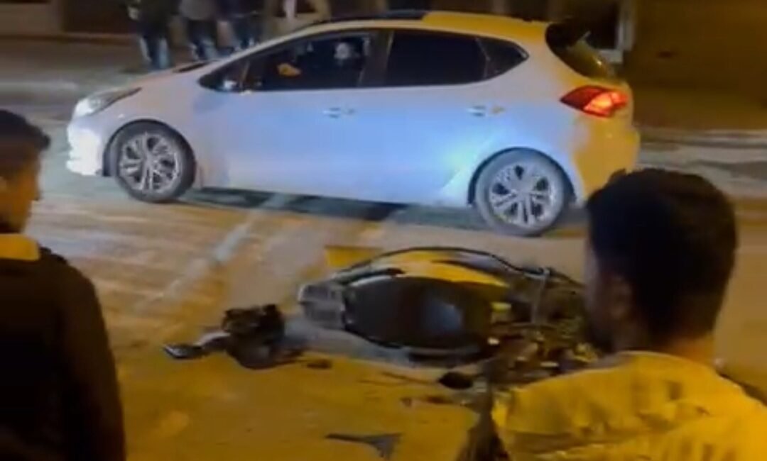 Bayram AYHAN/ BATMAN, (DHA)- BATMAN’da otomobil ile çarpışan motosikletin sürücüsü