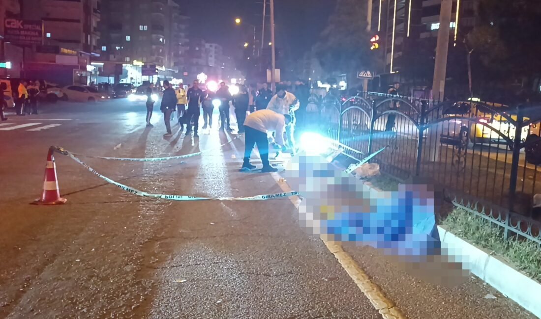 Bayram AYHAN/ BATMAN, (DHA)- BATMAN’da yolun karşısına geçmeye çalışırken otomobilin