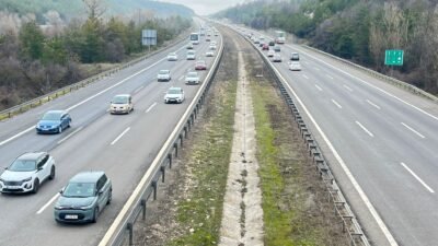 HAFİF YOĞUNLUK Ramazan Bayramı tatilinin son gününde Anadolu Otoyolu’nun Bolu