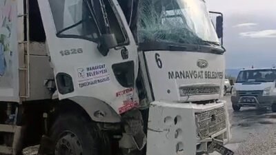 Mithat ABAKAN/MANAVGAT (Antalya), (DHA)- ANTALYA'nın Manavgat ilçesinde belediyeye ait çöp