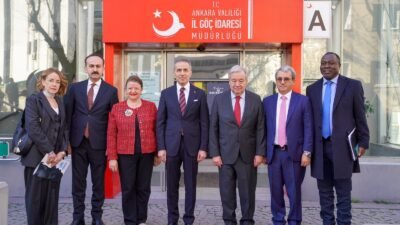 ANKARA, (DHA)- BİRLEŞMİŞ Milletler (BM) Genel Sekreteri Antonio Guterres, Ankara