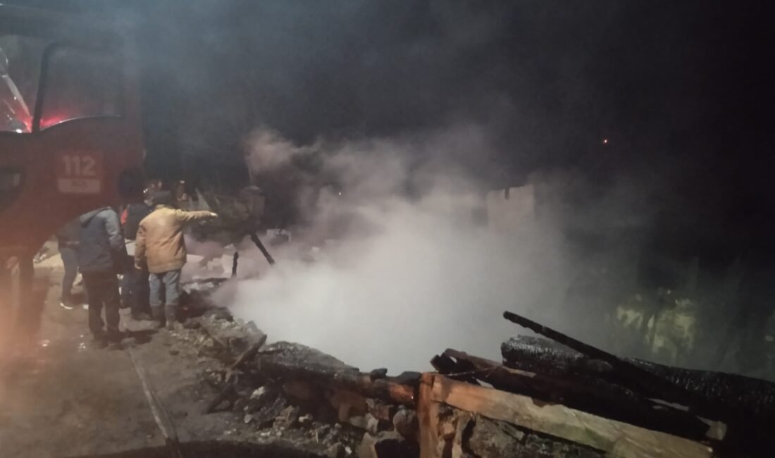 Hızır İlyas YILDIRIM/ MUDURNU(Bolu), (DHA)- BOLU’nun Mudurnu ilçesinde tek katlı