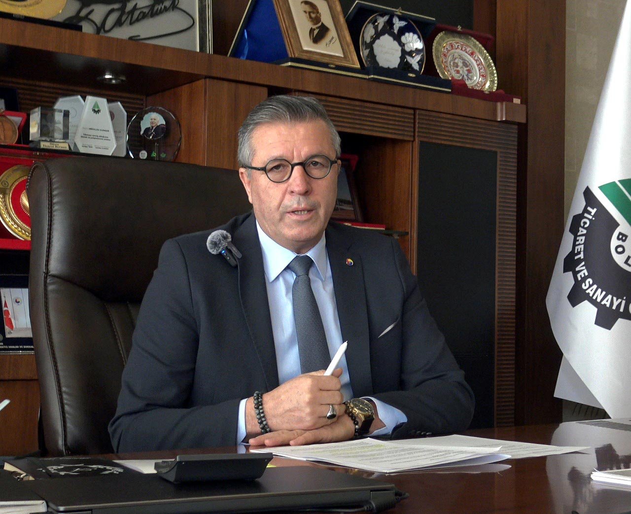 Mutlu YUCA/BOLU, (DHA)- BOLU Abant İzzet Baysal Üniversitesi Rektörlüğü’ne, Roketsan