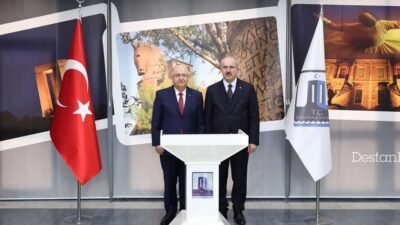 BAKAN GÜLER, ÇANAKKALE VALİLİĞİ'Nİ ZİYARET ETTİ 18 Mart Şehitleri Anma