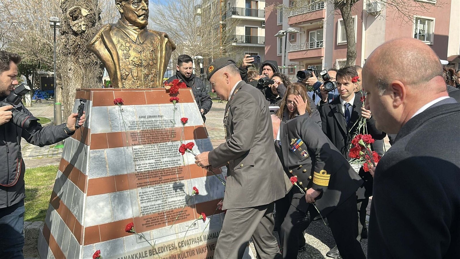 Nazif Cemhan ŞEN/ÇANAKKALE, (DHA)-ÇANAKKALE Savaşları'nın değerli kahramanlarından Müstahkem Mevki Kumandanı