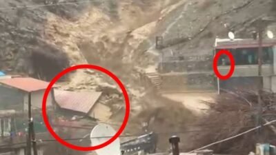 SELİN GELİŞİ KAMERADA Uludere ilçesine bağlı Taşdelen köyünde meydana gelen
