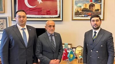 ANKARA, (DHA)- CUMHURBAŞKANI Başdanışmanı Yalçın Topçu, Kazakistan Halk Asamblesi Yardımcısı