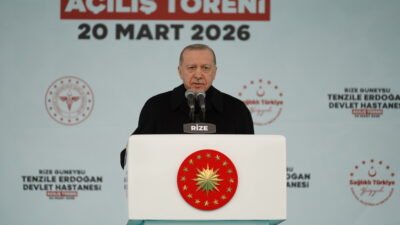 GÜNEYSU TENZİLE ERDOĞAN DEVLET HASTANESİ AÇILIŞ TÖRENİ’NE KATILDI Cumhurbaşkanı Recep