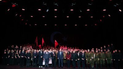 Aliekber METE/ANKARA,(DHA)- CUMHURBAŞKANI Recep Tayyip Erdoğan, 18 Mart Şehitleri Anma