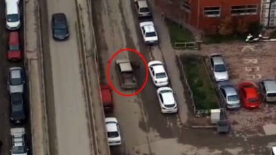 Burak CAN/KIRIKKALE, (DHA)- KIRIKKALE'de polis uygulamasından kaçmak için otomobille ters