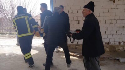 Hasan ÇETİN/ALACA (Çorum), (DHA)-ÇORUM'un Alaca ilçesinde buğday yüklemesi yapılan depoda