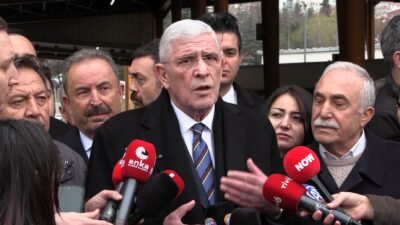 Umutcan ÖREN-Canberk ÖZTÜRK/ANKARA, (DHA)- İYİ Parti Genel Başkanı Müsavat Dervişoğlu,