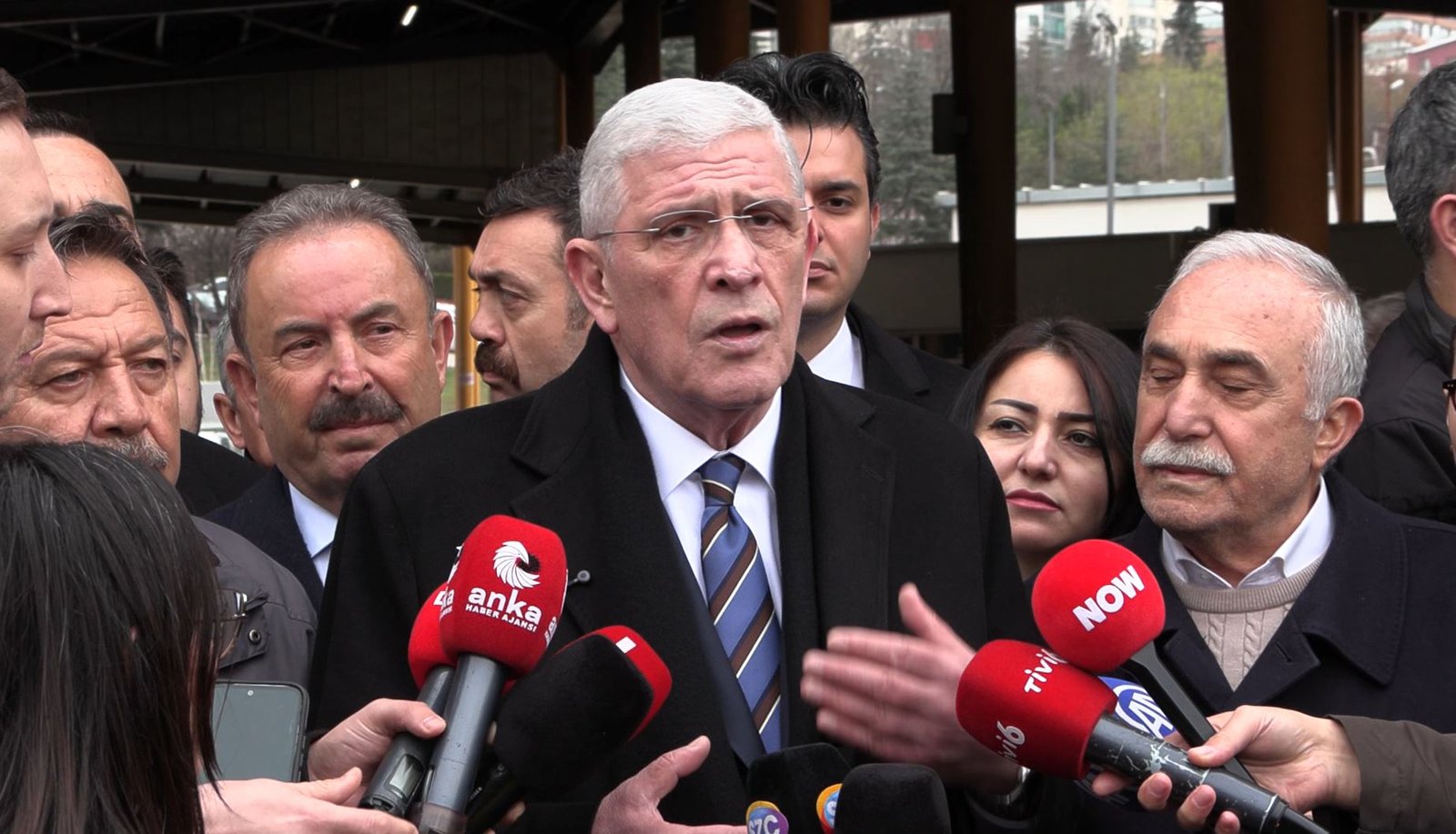 Umutcan ÖREN-Canberk ÖZTÜRK/ANKARA, (DHA)- İYİ Parti Genel Başkanı Müsavat Dervişoğlu,