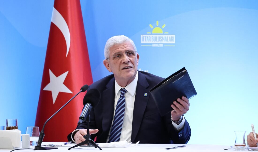 Umutcan ÖREN- Canberk ÖZTÜRK/ ANKARA, (DHA)- İYİ Parti Genel Lideri