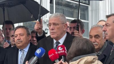 Mikail KARAMAN-Celal ATALAY/ANKARA, (DHA)- İYİ Parti Genel Başkanı Müsavat Dervişoğlu,