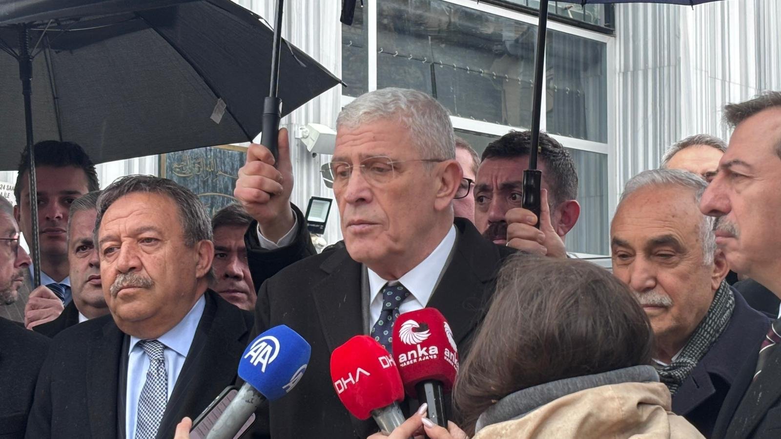 Mikail KARAMAN-Celal ATALAY/ANKARA, (DHA)- İYİ Parti Genel Başkanı Müsavat Dervişoğlu,