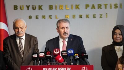 Eda KOÇ-Batuhan DURNAOĞLU/ANKARA, (DHA)- BÜYÜK Birlik Partisi (BBP) Genel Başkanı