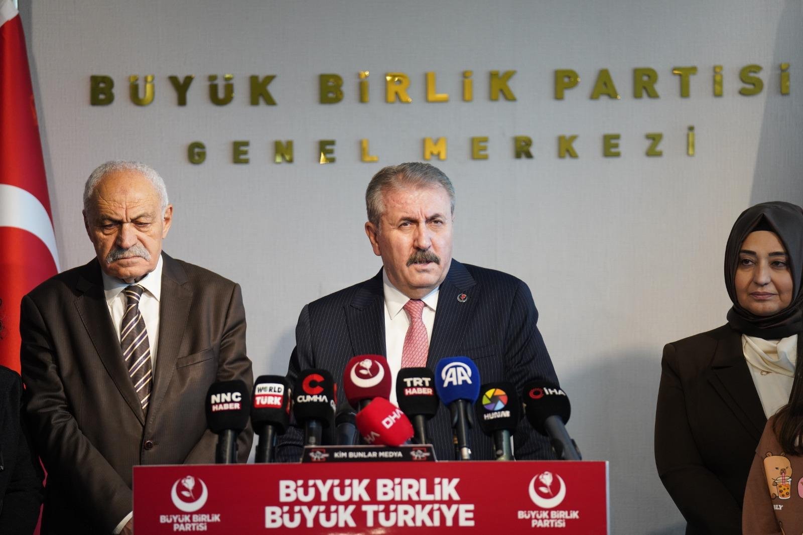 Eda KOÇ-Batuhan DURNAOĞLU/ANKARA, (DHA)- BÜYÜK Birlik Partisi (BBP) Genel Başkanı
