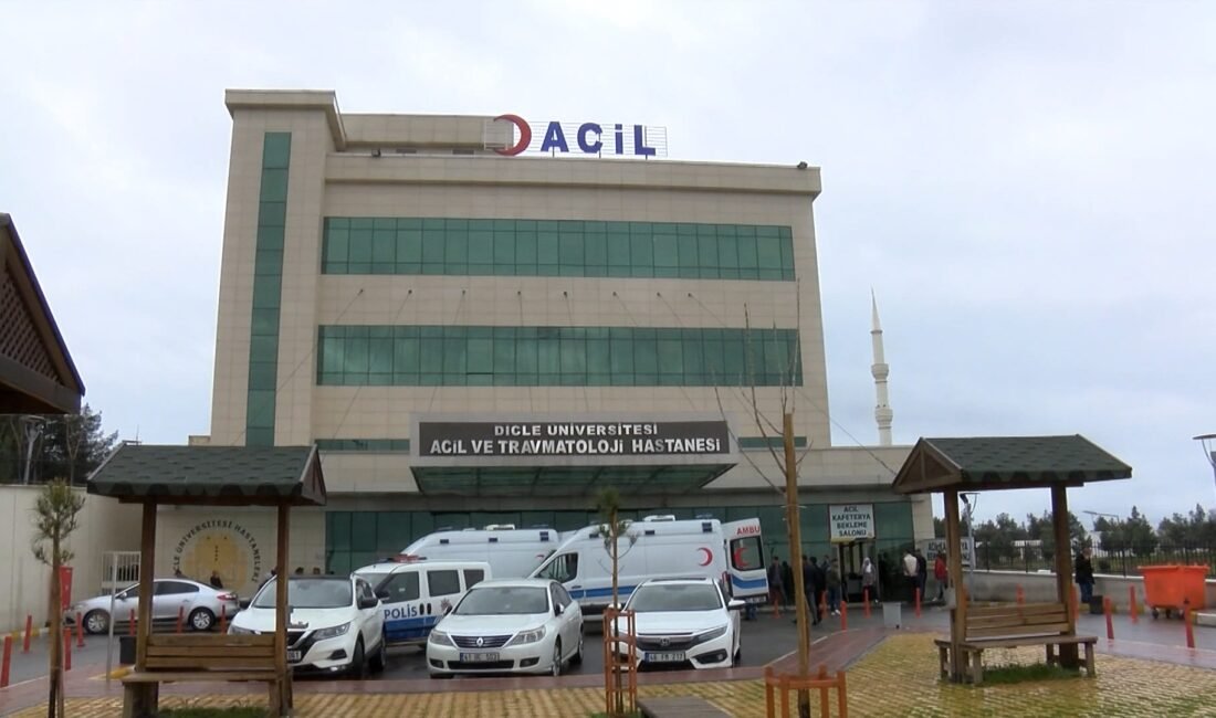 Seyfettin EKEN/DİYARBAKIR, (DHA)-DİYARBAKIR’da otomobilin çarptığı Ahmet Akalp (57), kaldırıldığı hastanede