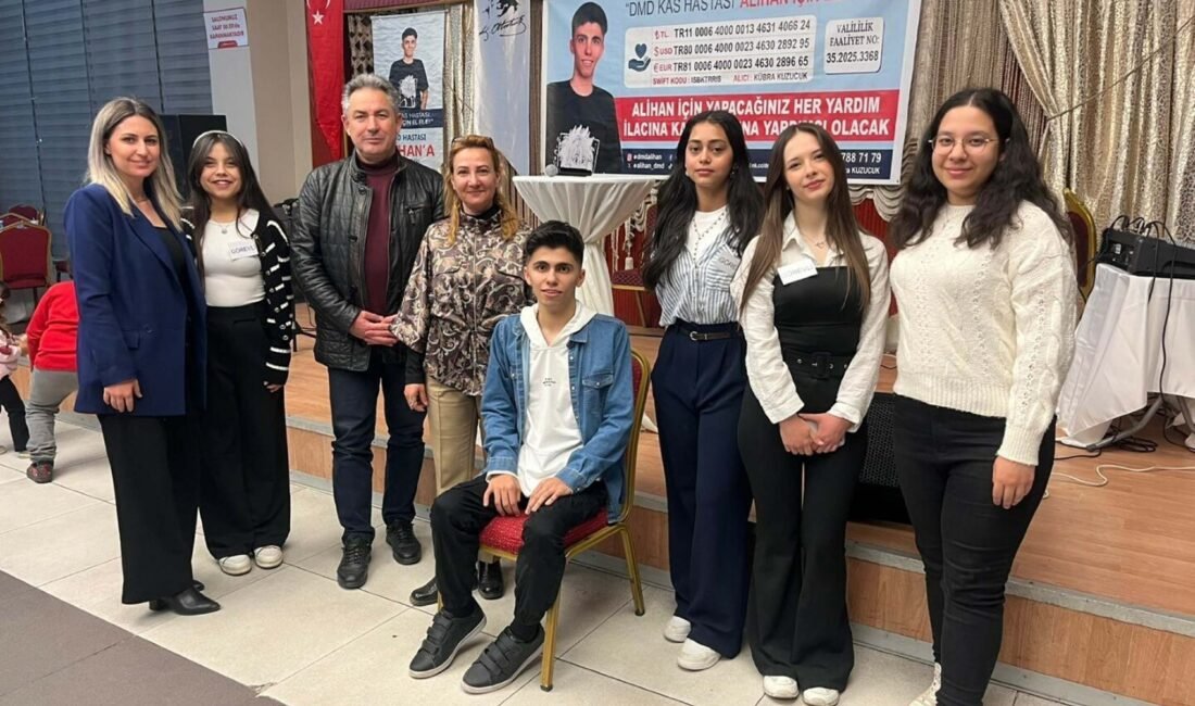 Yağmur ÖNGÜN/İZMİR, (DHA)-İZMİR'in Ödemiş ilçesinde Duchenne Musküler Distrofi (DMD) hastası