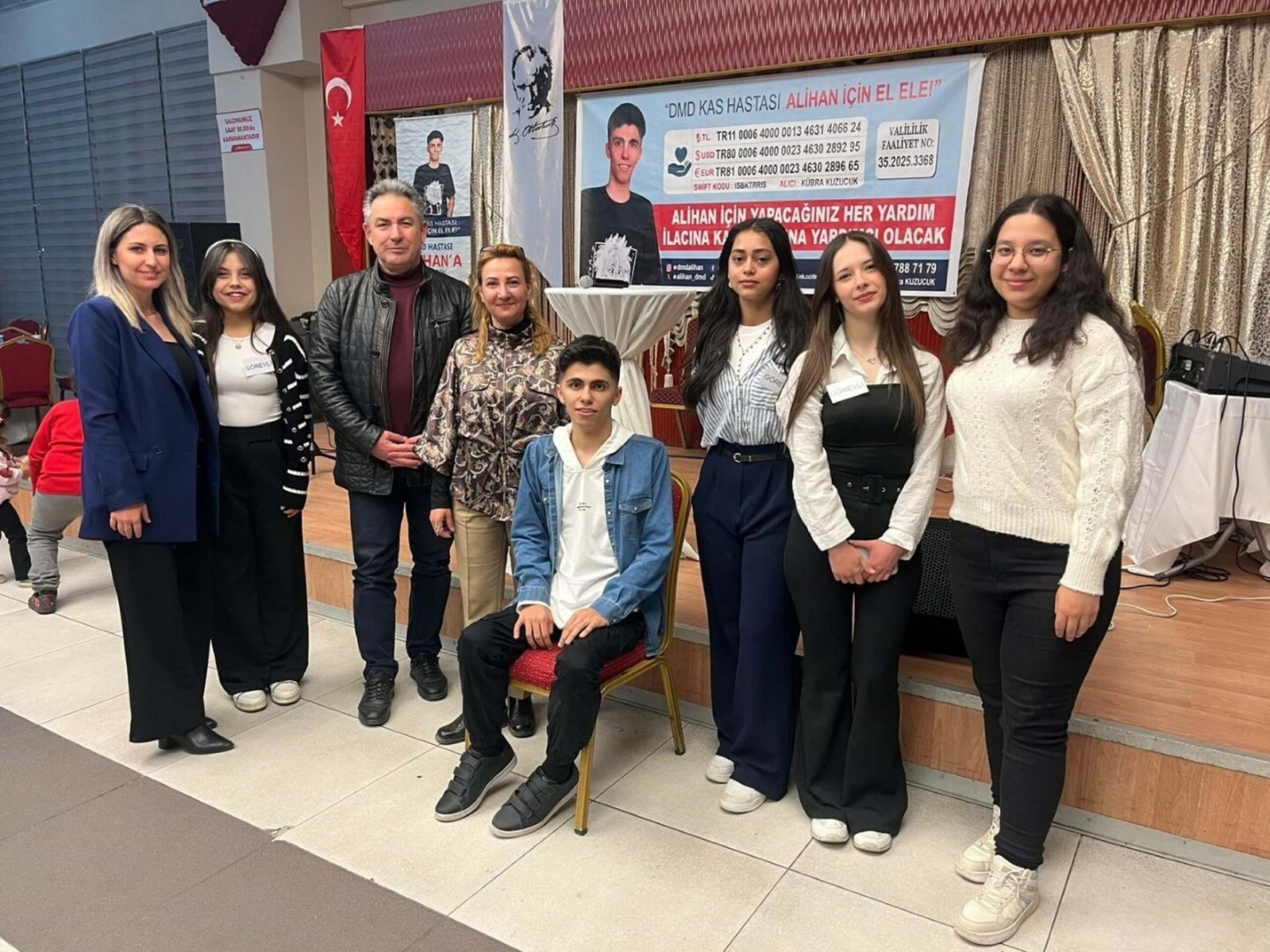 Yağmur ÖNGÜN/İZMİR, (DHA)-İZMİR'in Ödemiş ilçesinde Duchenne Musküler Distrofi (DMD) hastası