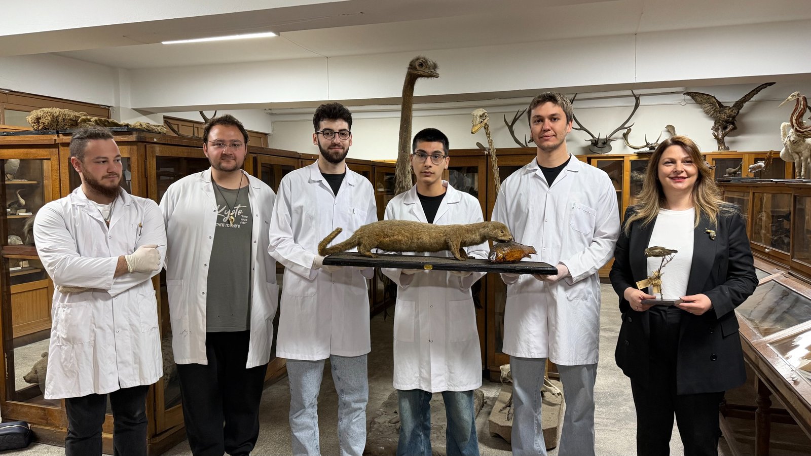 Mikail KARAMAN/ANKARA, (DHA)- ANKARA Üniversitesi Fen Fakültesi Biyoloji Bölümü bünyesindeki