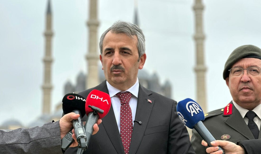 Olgay GÜLER-Umut IŞIK/EDİRNE, (DHA)- EDİRNE Valisi Yunus Sezer, 26 Mart