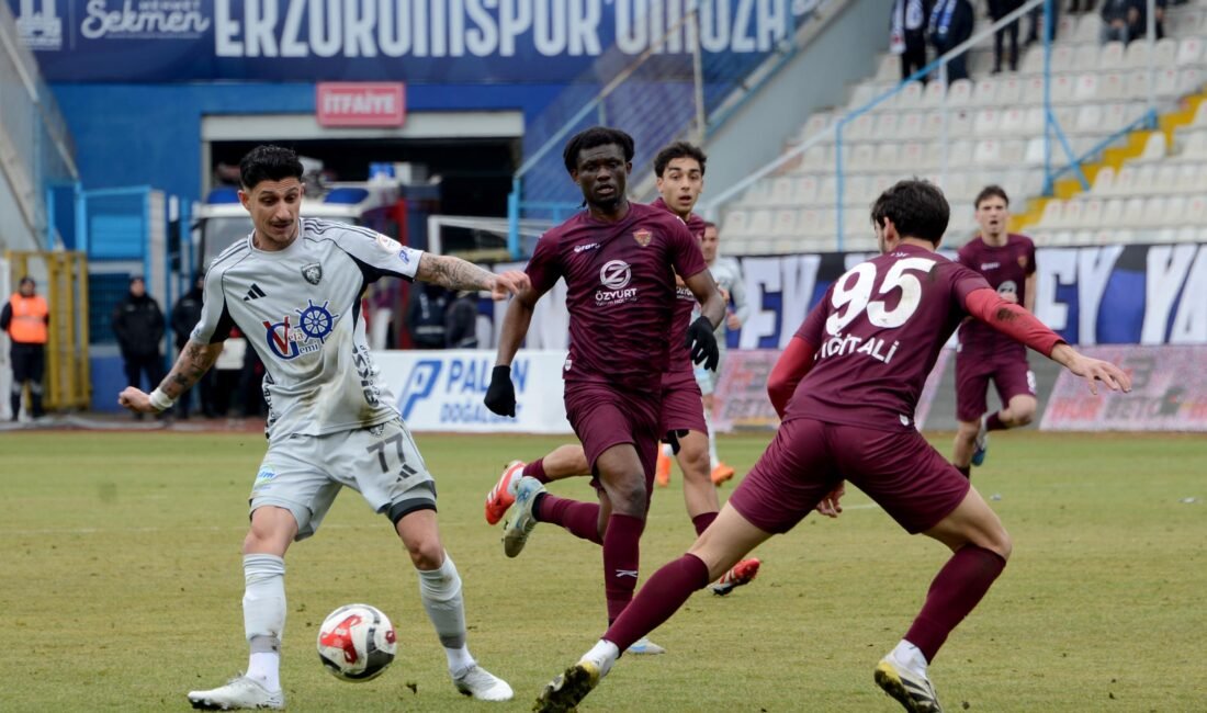 Erzurumspor FK – Atakaş Hatayspor: 3-0 Salih TEKİN/ERZURUM, (DHA) STAT: Kazım Karabekir HAKEMLER: Burak Pakkan, Emrah